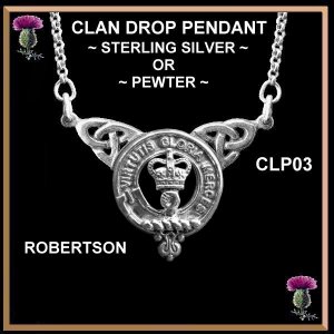 Clan drop pendant