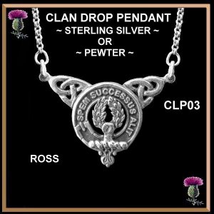 Clan drop pendant