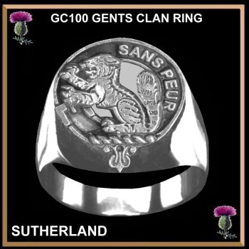 clan sutherland ring