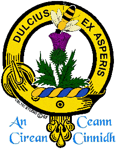  Ferguson clan crest badge